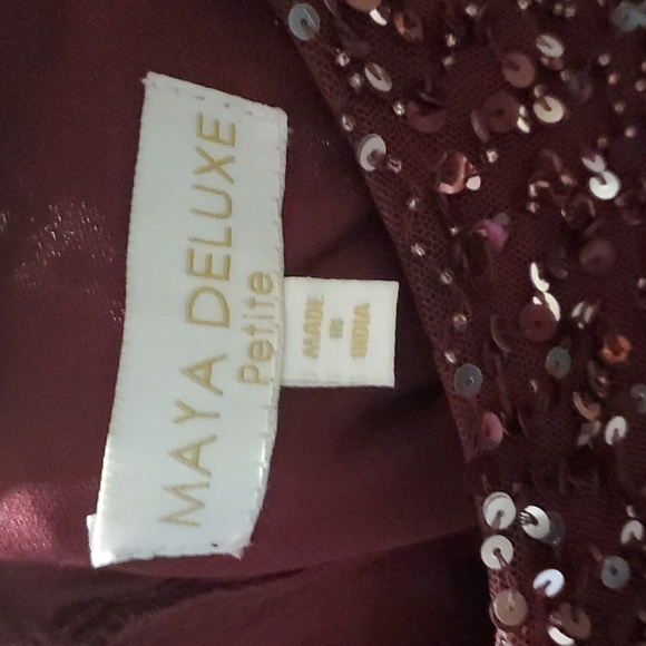 ASOS Maya Petite Bridesmaid delicate sequin 2 in 1 maxi dress - Picture 11 of 13